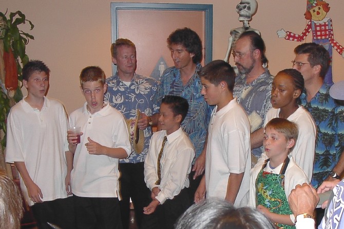There's a proud Dad in this picture.  His son is a Taquito!